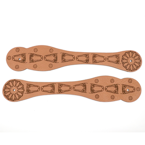 Marrs Makers Spur Leather Straps  Diamond Concho