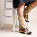 modern western spur leather straps for boots and sneakers